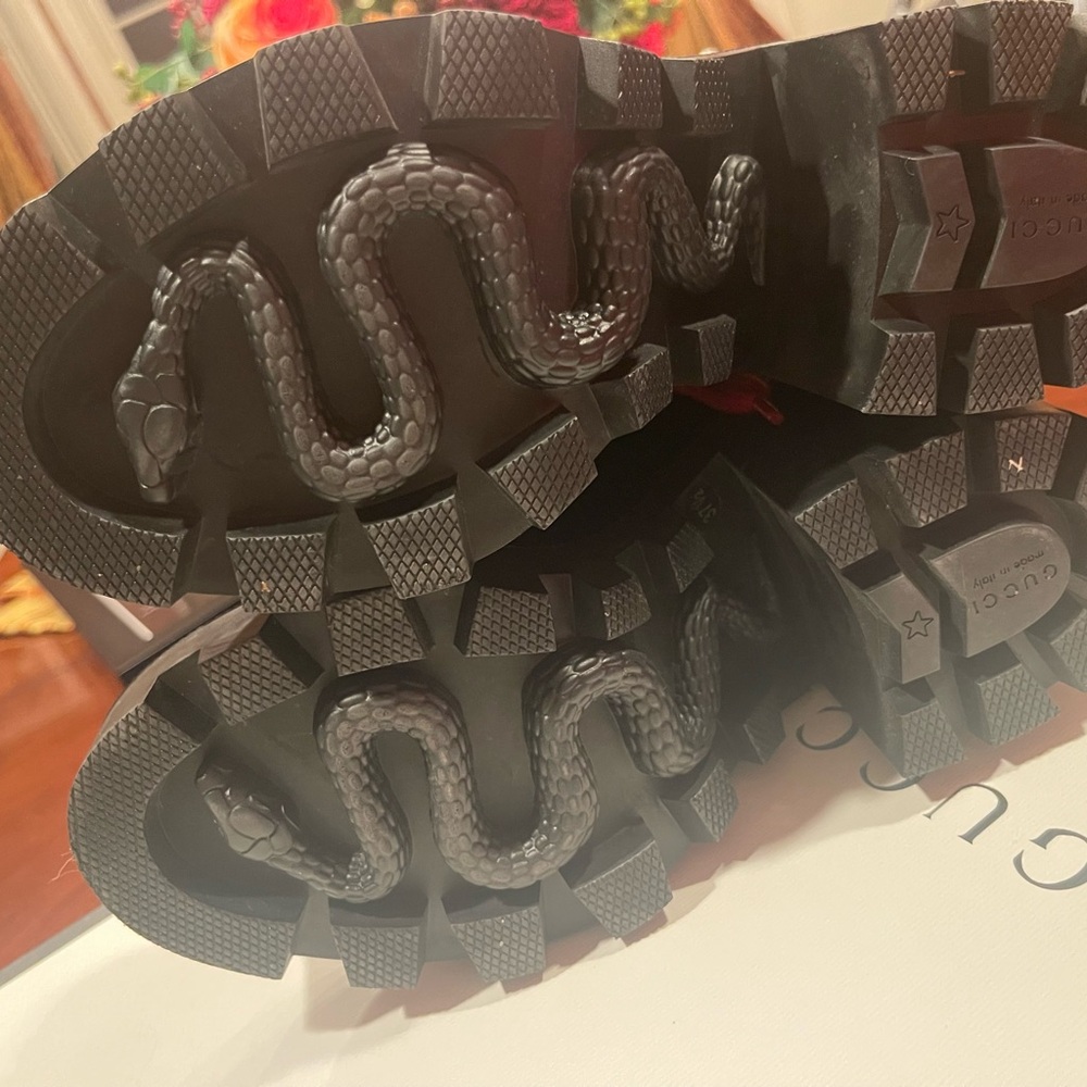 Gucci leather ankle booties - Picture 5 of 9